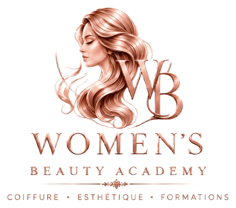 Women's Beauty Academy — Retour à l'accueil Logo Women's Beauty Academy — école de coiffure et esthétique à Bruxelles